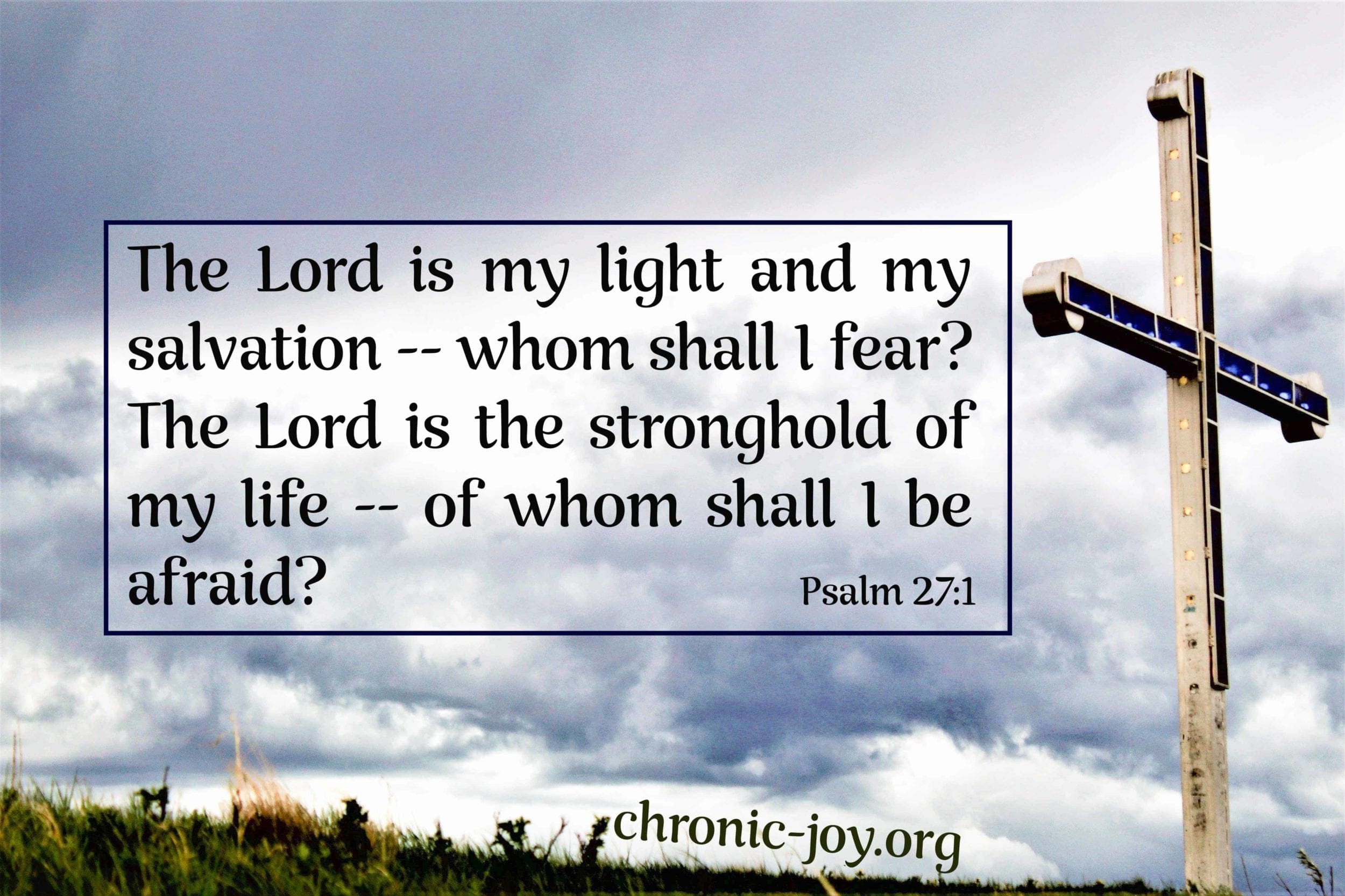 The Lord Is The Stronghold Of My Life Prayer Prompt Chronic Joy   LordLight 2a 