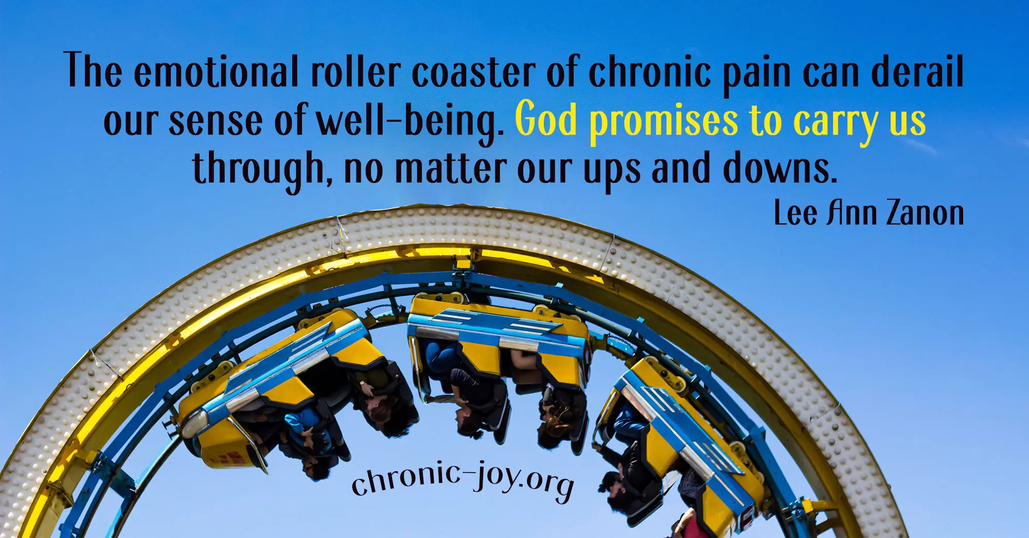 A Stable Place on the Emotional Roller Coaster Chronic Joy